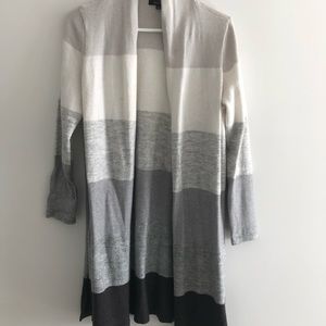 Striped cardigan